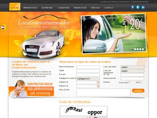 location voiture nador