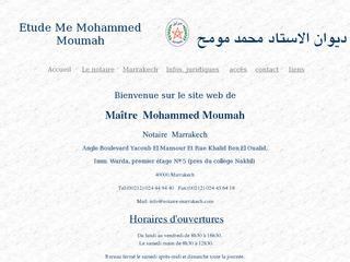 Etude Me Mohammed Moumah