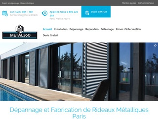 depannage rideau metallique